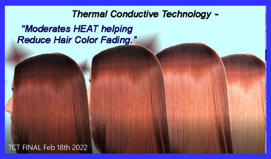 Image of excessive heat and color deterioration.