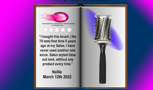 5 Stars "Works great with no product on my hair"