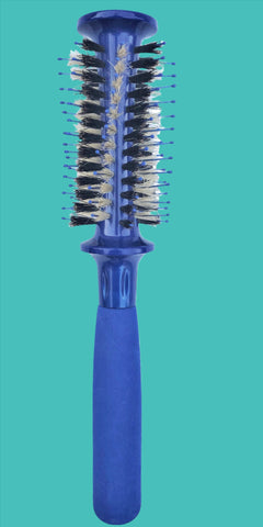 3D Blue Round Brush  37mm-Hotheads Hair Brush